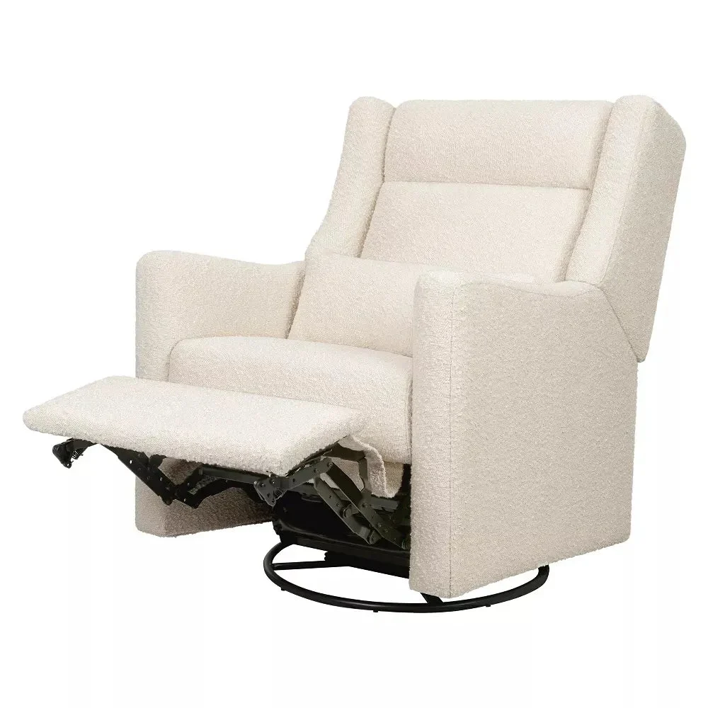 Babyletto Kiwi Plus Power Glider Recliner with Power Headrest - Performance Ivory Boucle