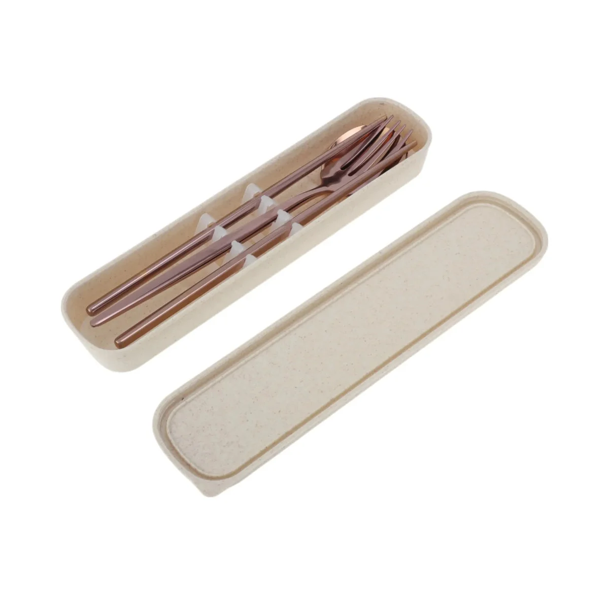 Unique Bargains Flatware Set - Rose Gold