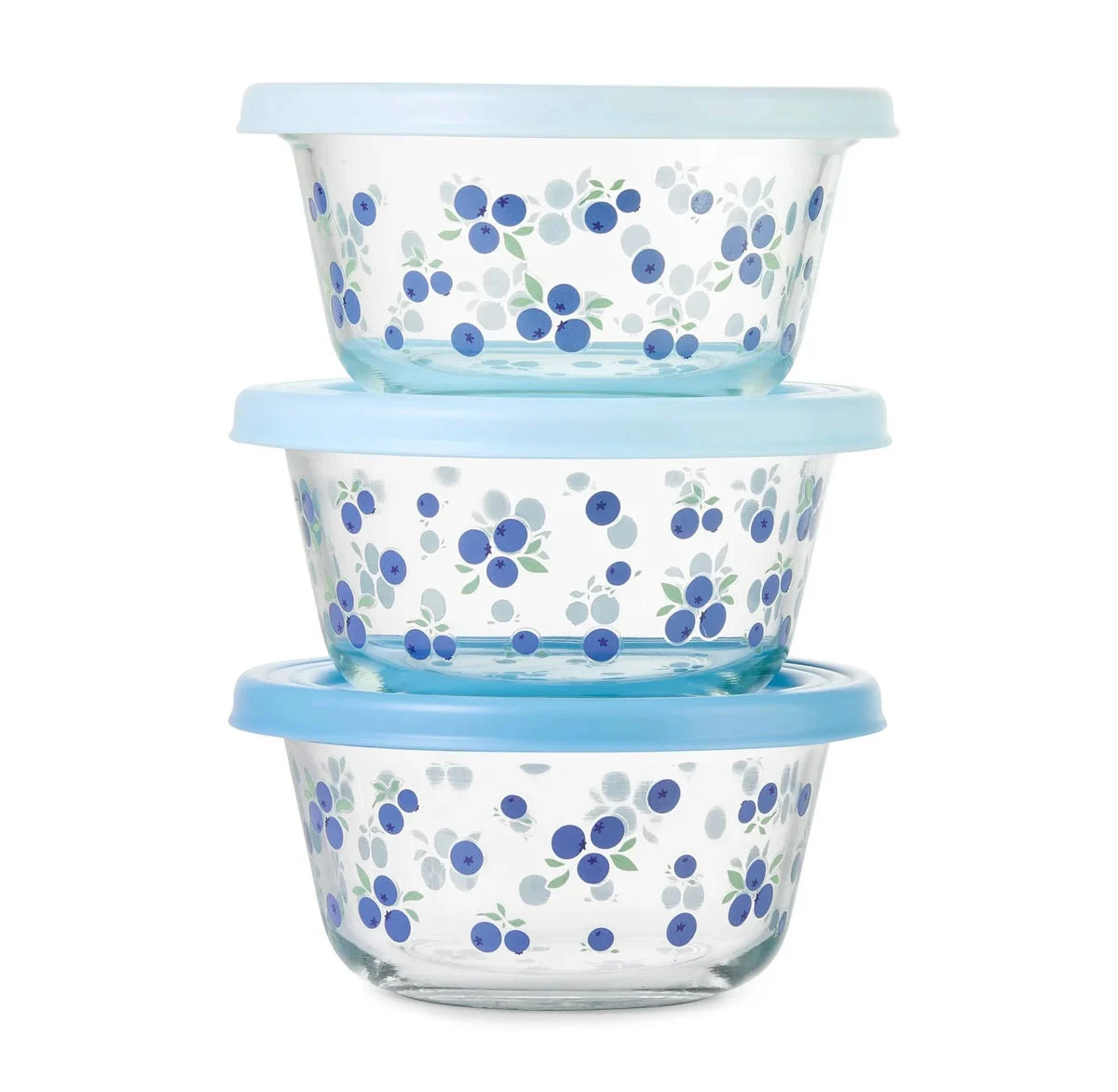 Ello Glass Food Storage Containers - Blueberries