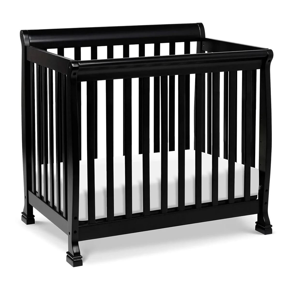 Davinci Kalani 4-in-1 Convertible Mini Crib - Black