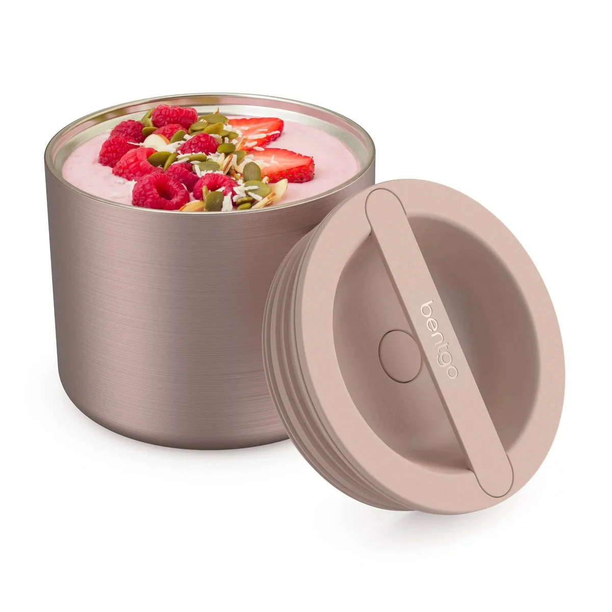 Bentgo Stainless Steel Insulated Food Storage Container - Coral Pink