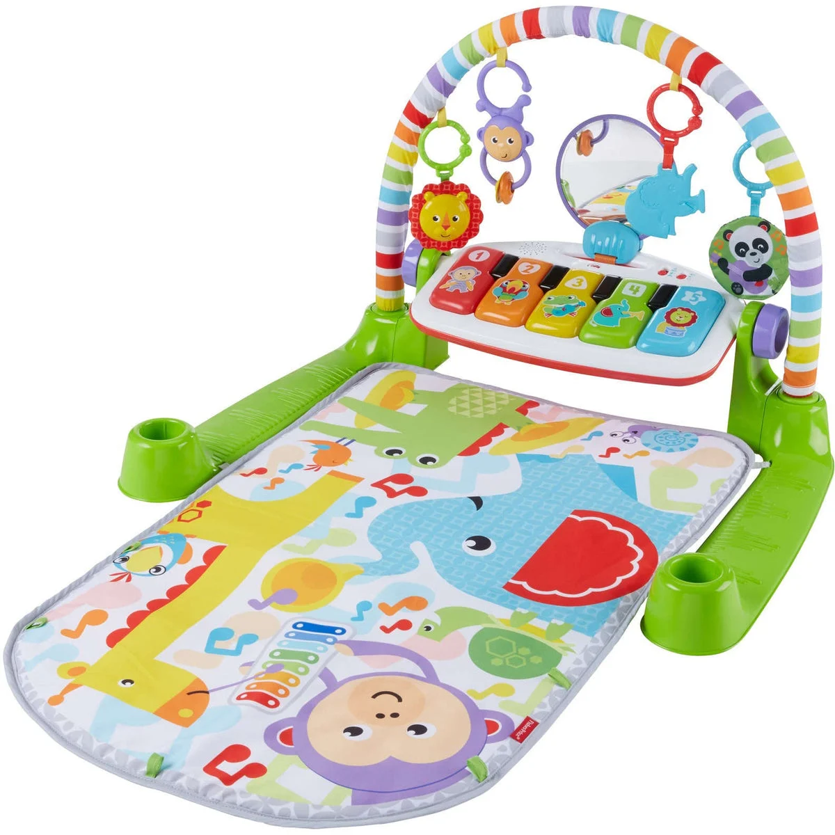 Fisher-Price Learning Lights & Music Deluxe Kick & Play Piano Gym