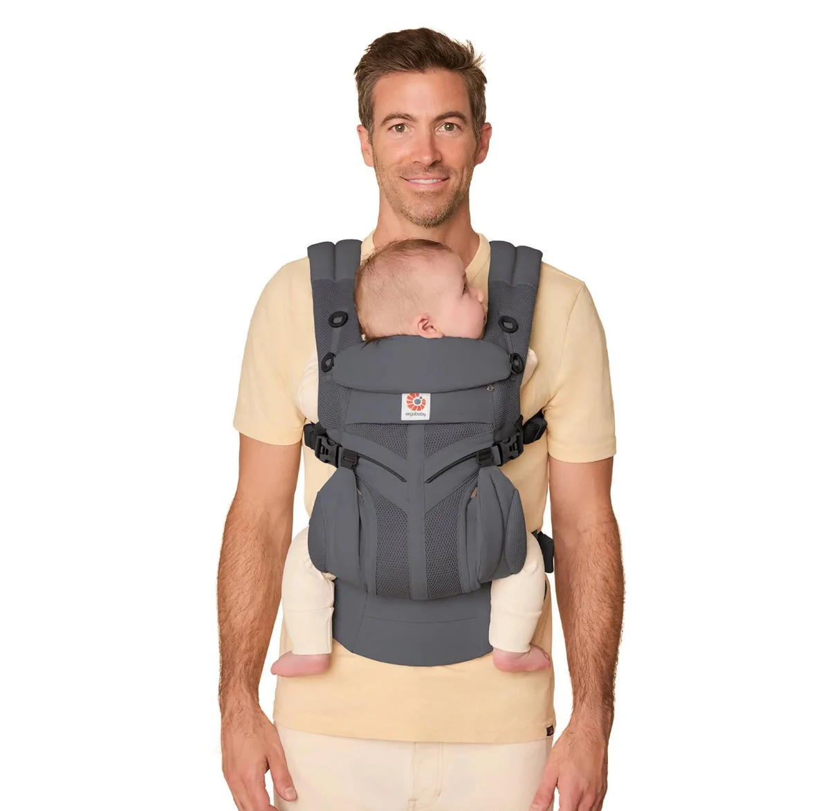 Ergobaby Omni Classic All Carry Positions Baby Carrier - Charcoal Gray