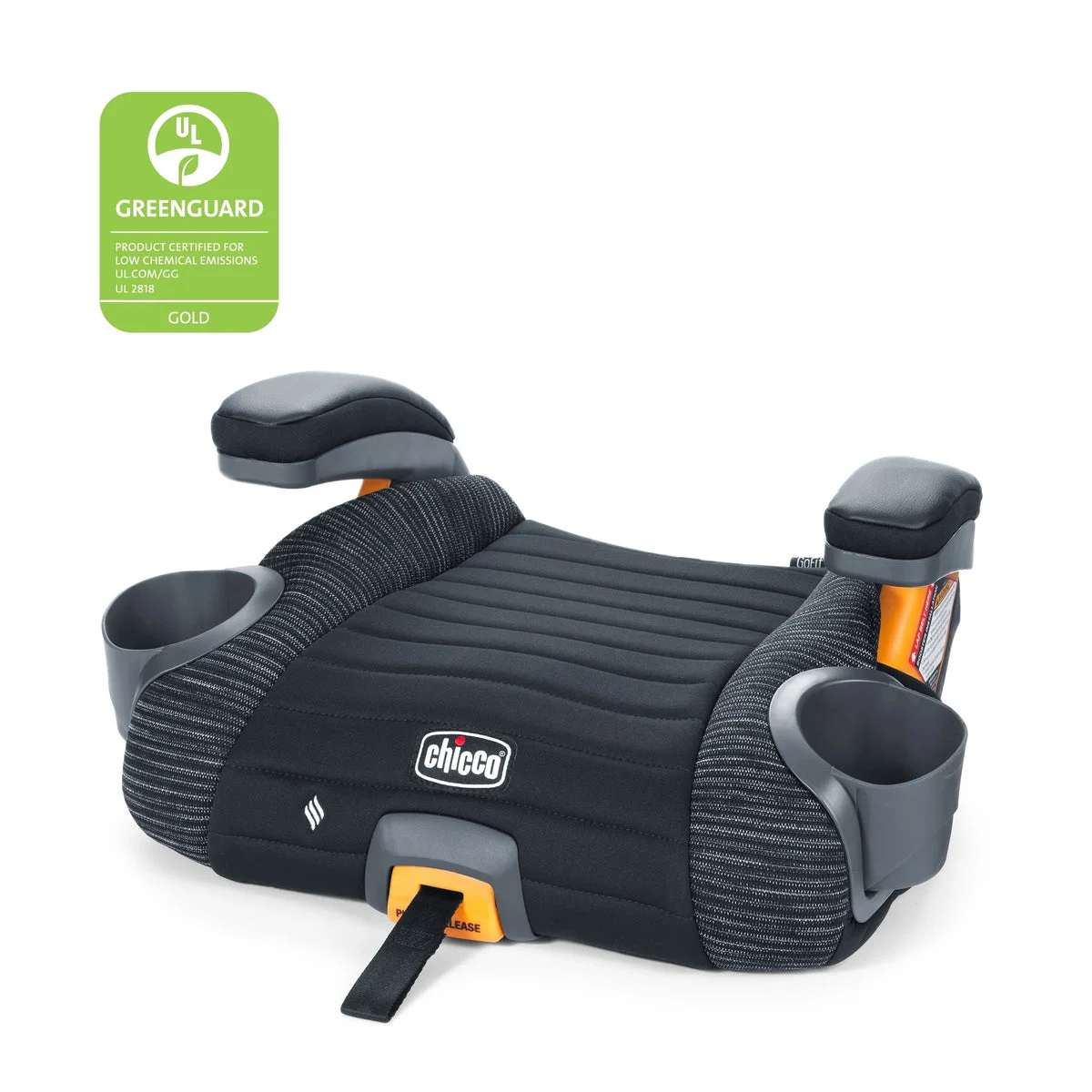 Chicco GoFit ClearTex Plus Backless Booster Car Seat - Static