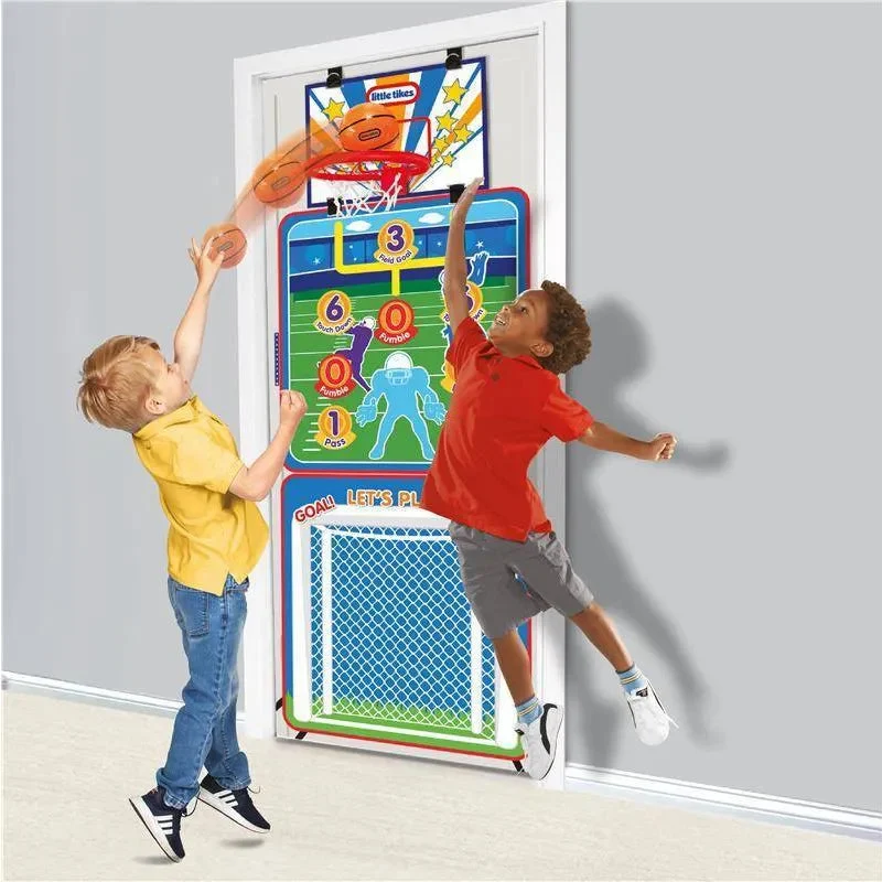 Little Tikes 3-in-1 Doorway Sports Center - Suitable for Ages 3-6