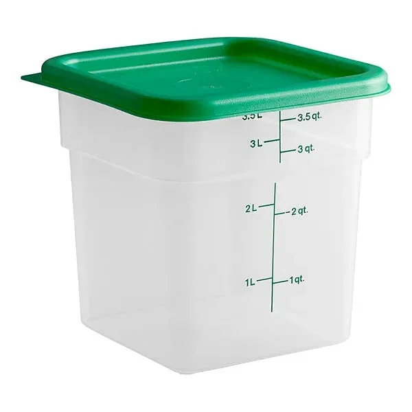 Cambro 4QT Storage Containers - 3 Pack