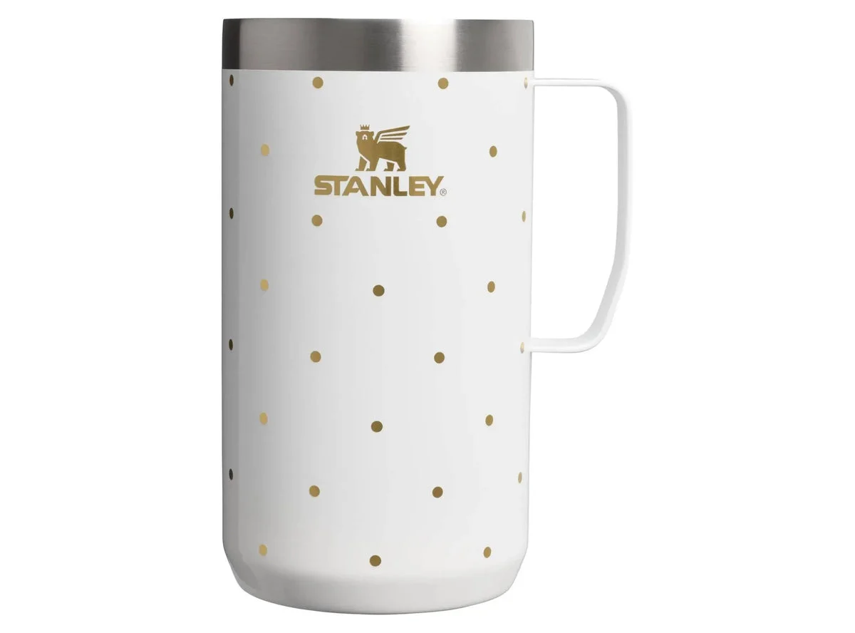 Stanley 24 oz Stainless Steel Everyday Mug - Frost Polka Dot