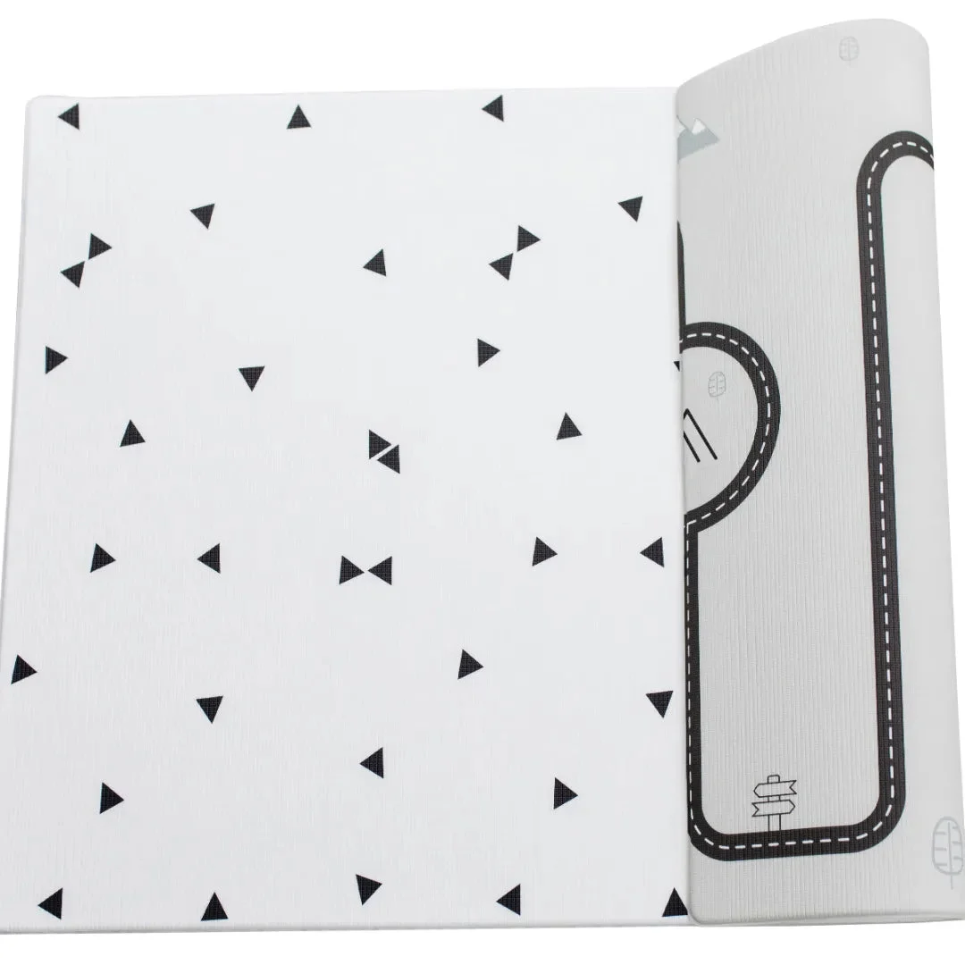 Little Bot Reversible Play Mat - Country Road + Triangle
