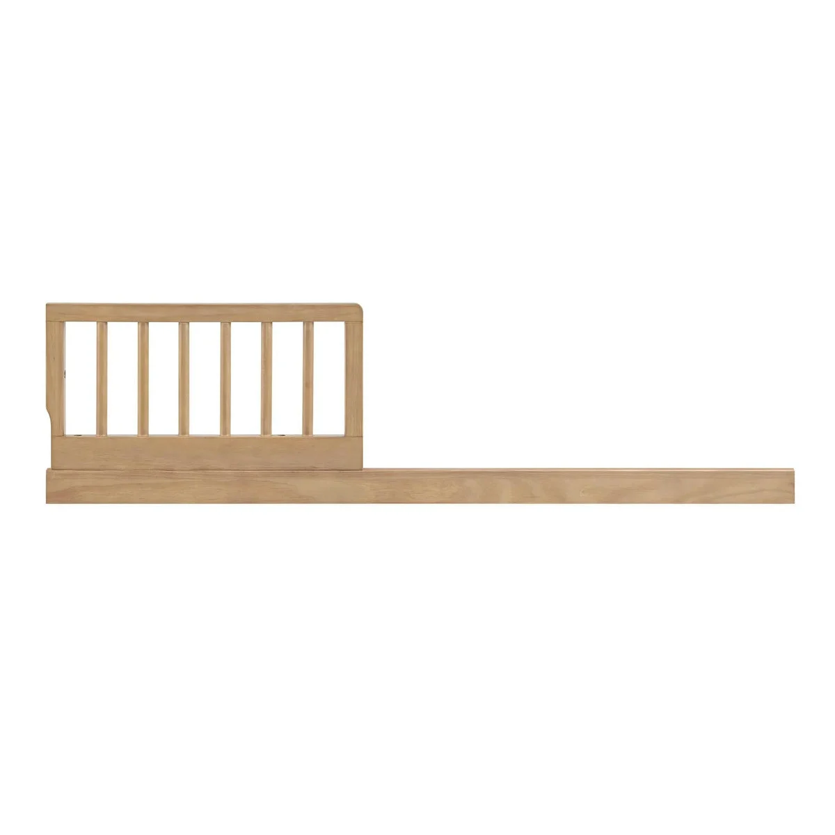 Soho Baby Everlee Island Crib Guardrail - Honey Wood