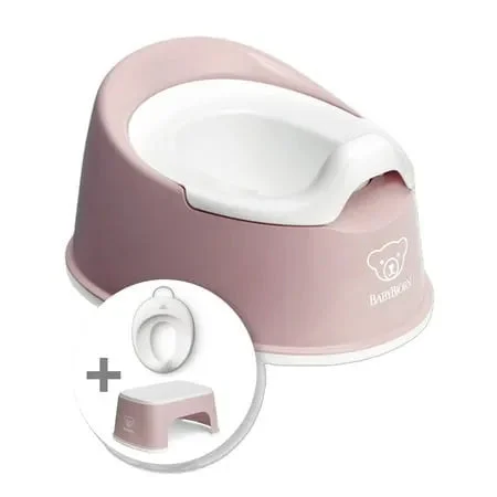BabyBjörn BabyBjorn Smart Potty Kit, Powder Pink/White