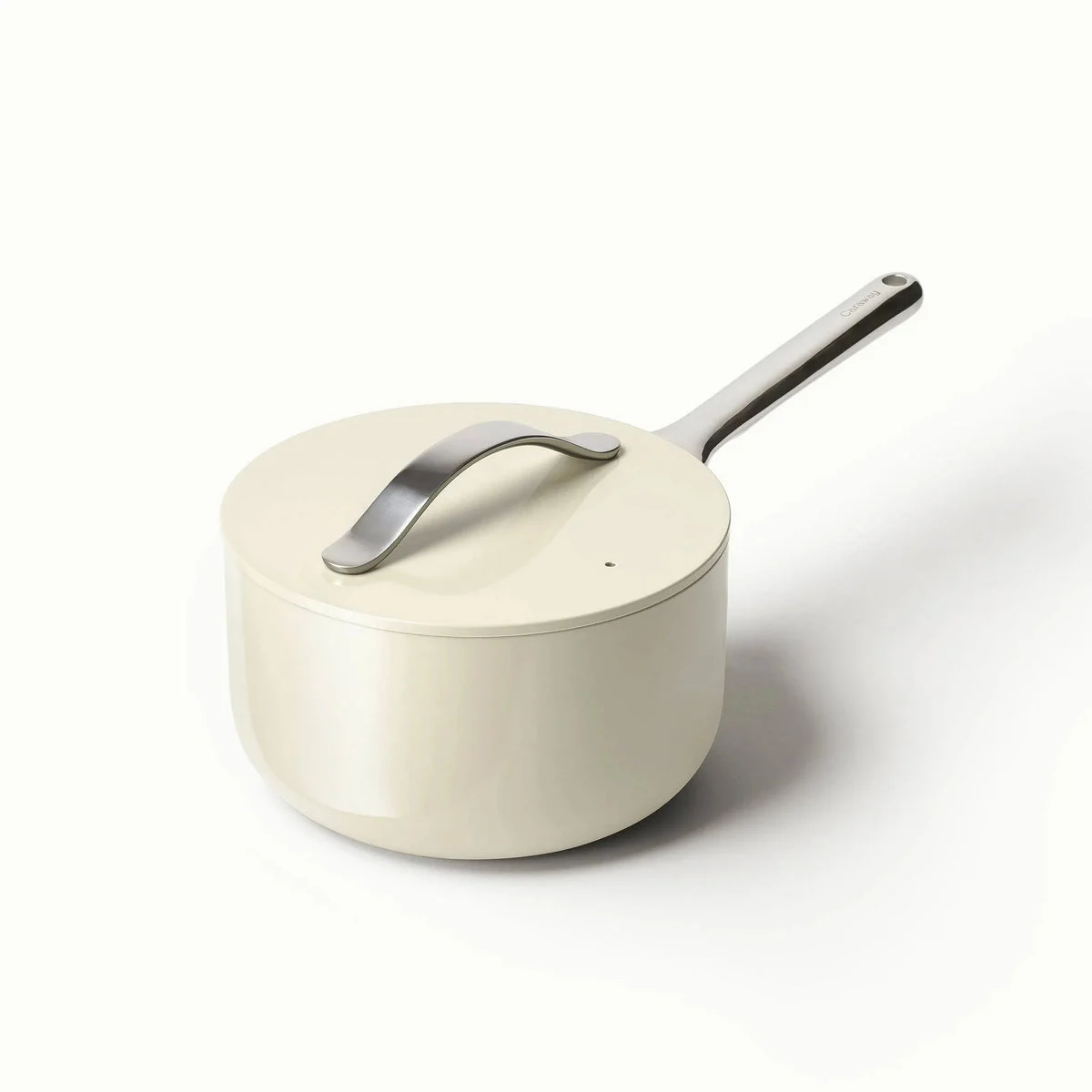 Caraway 3qt Sauce Pan with Lid - Cream