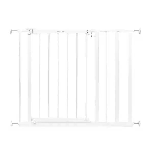Summer Infant Extra Wide Walk-Thru Safety Baby Gate - White