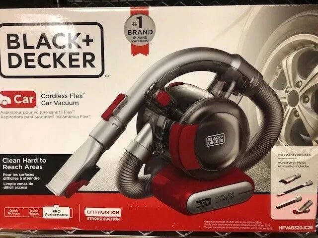 BLACK+DECKER Flex Auto Compact Handheld Vacuum