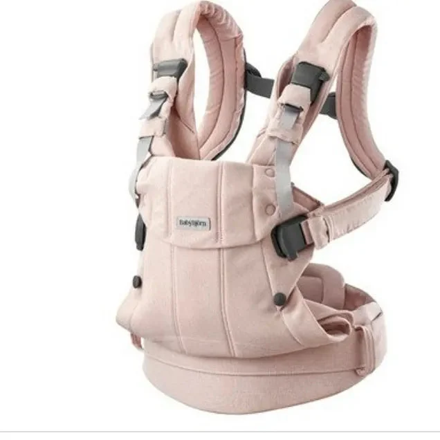 BabyBjörn Baby Carrier Harmony - Woven Light Pink Melange