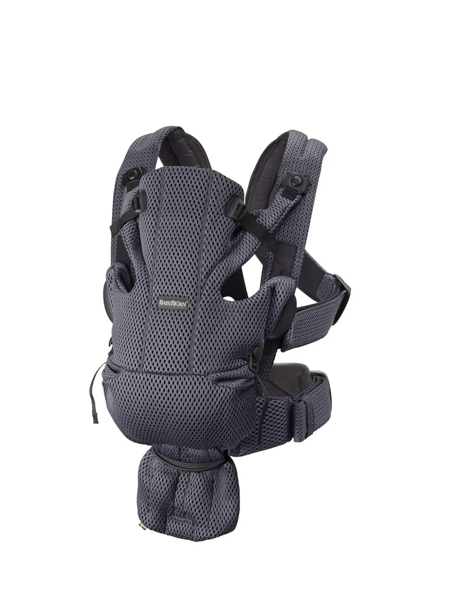 BabyBjörn Baby Carrier Free, 3D Mesh - Anthracite