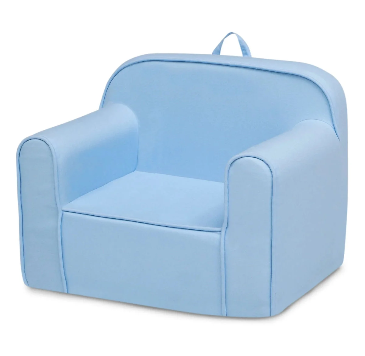 Delta Children Cozee Kids Foam Arm Chair, Powder Blue