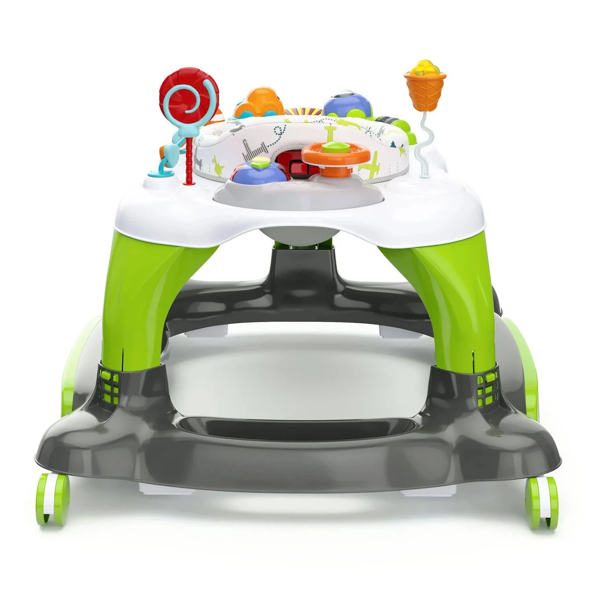 Storkcraft 3-in-1 Activity Walker and Rocker with Jumping Board - Green