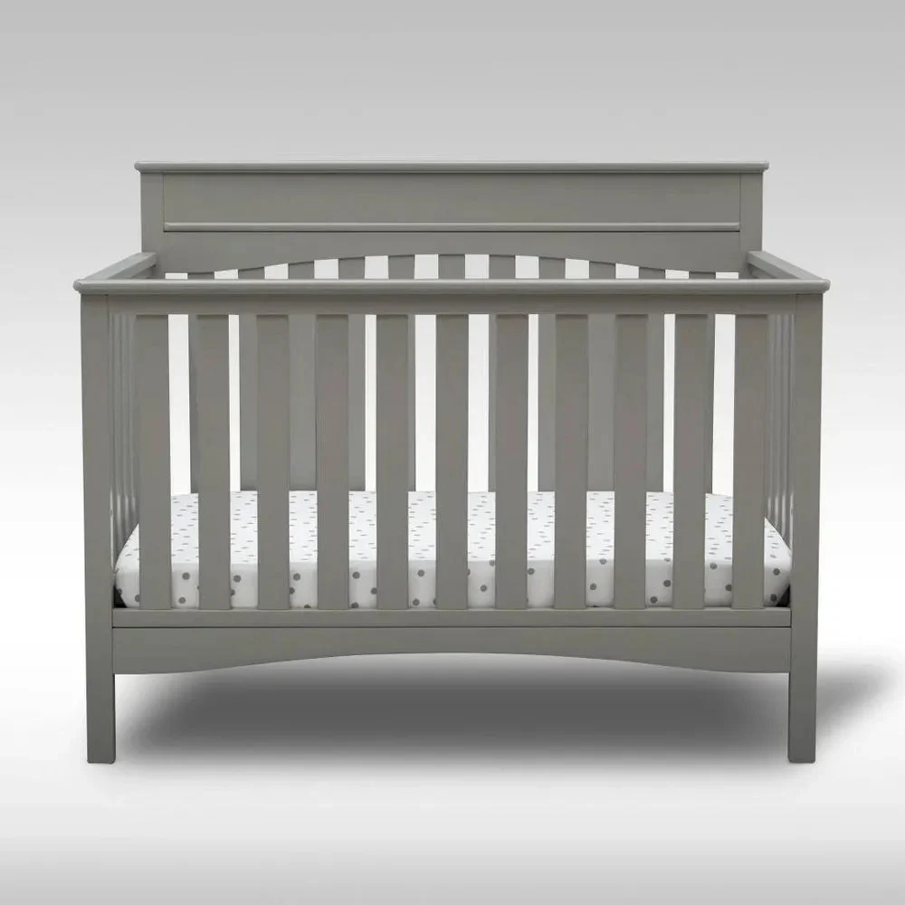 Delta Children Skylar 6-in-1 Convertible Crib - Gray
