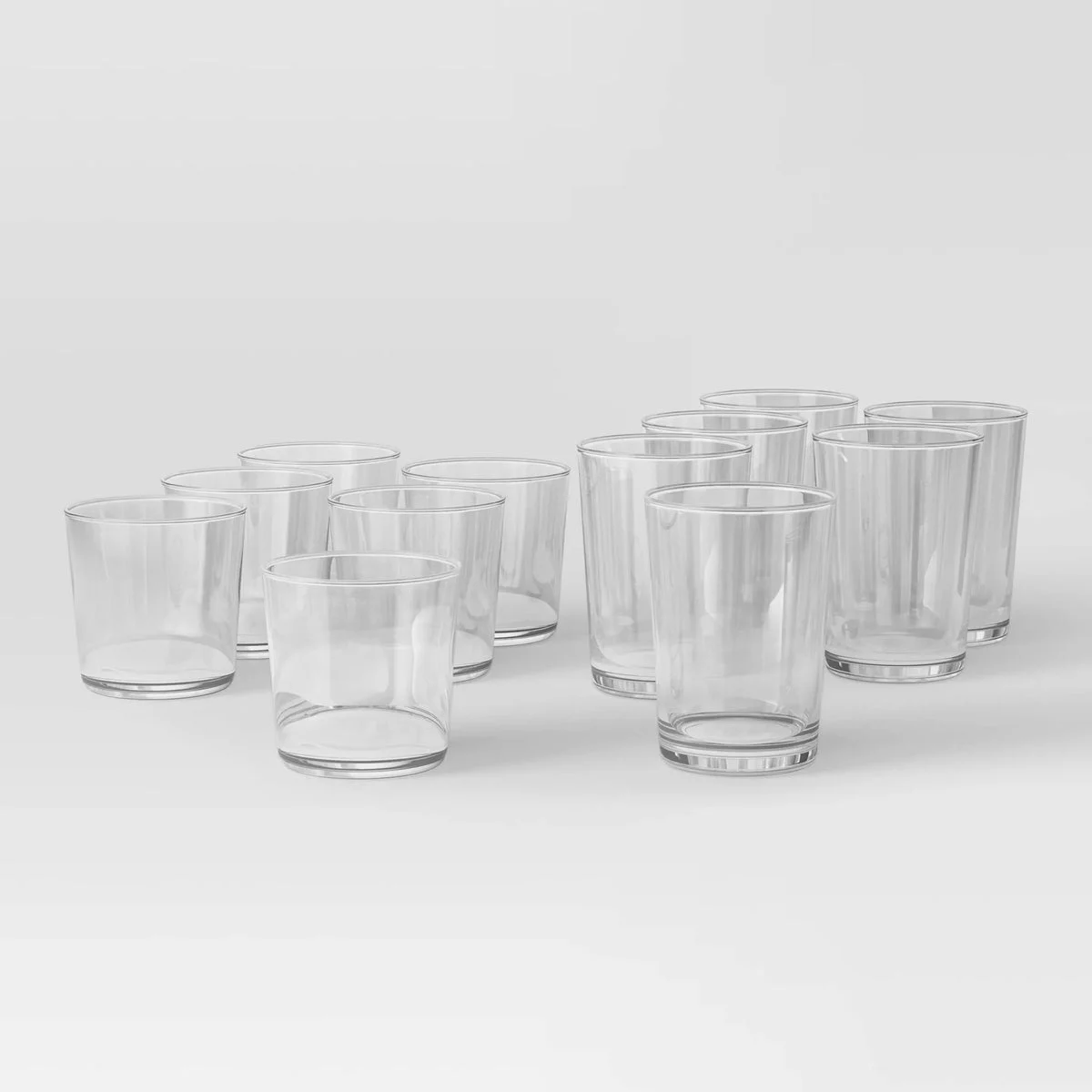 Threshold 12pk Mixed Bower Tumbler Set