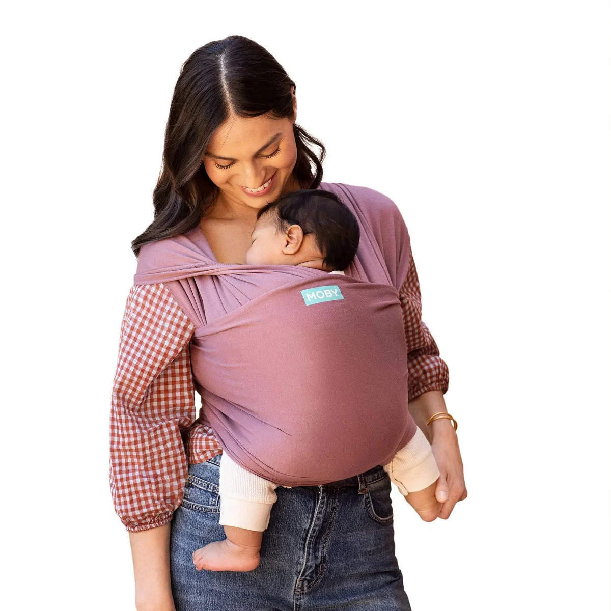 Moby Wrap Evolution Wrap Baby Carrier - Terracotta