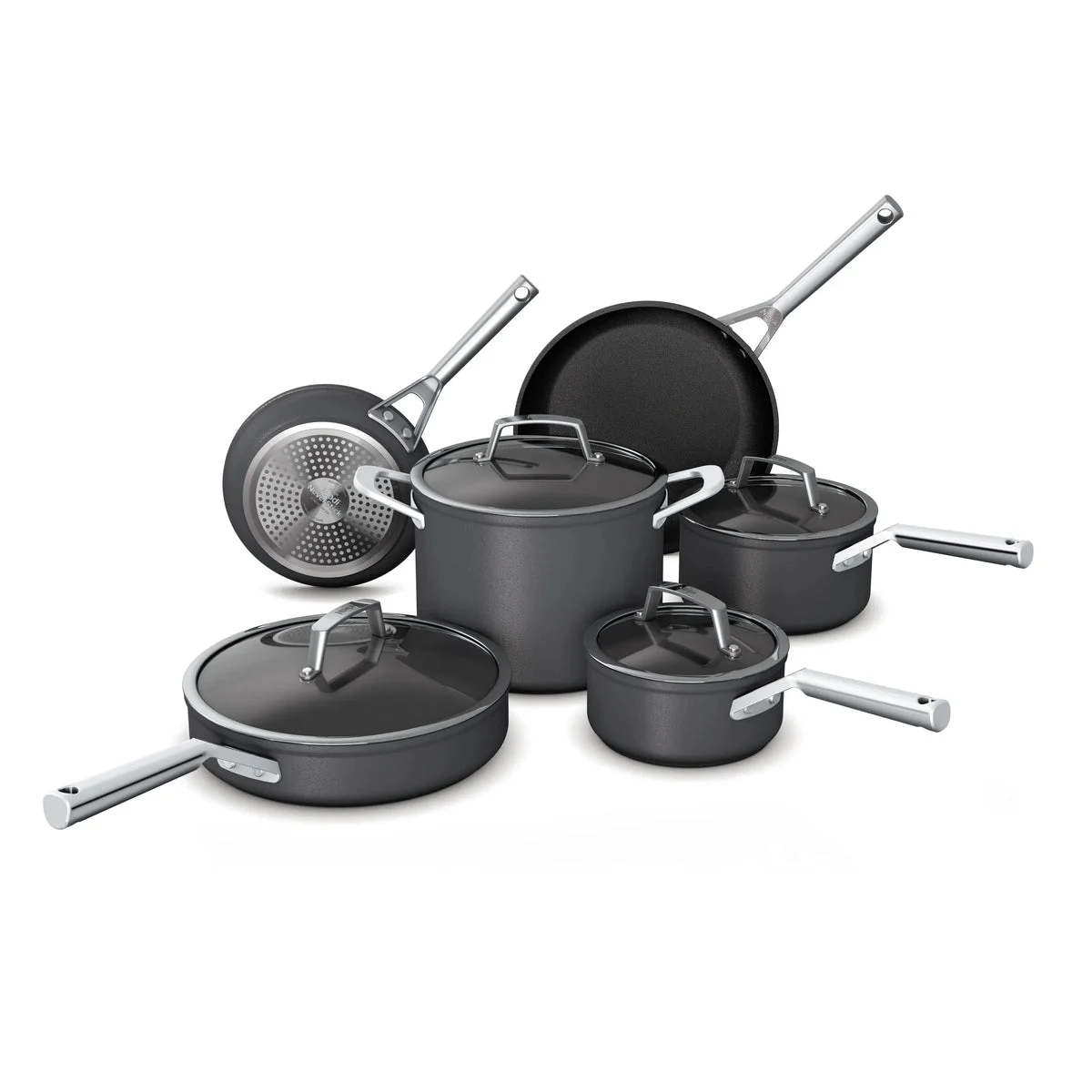 Ninja Premium Hard-Anodized 10-Piece Cookware Set