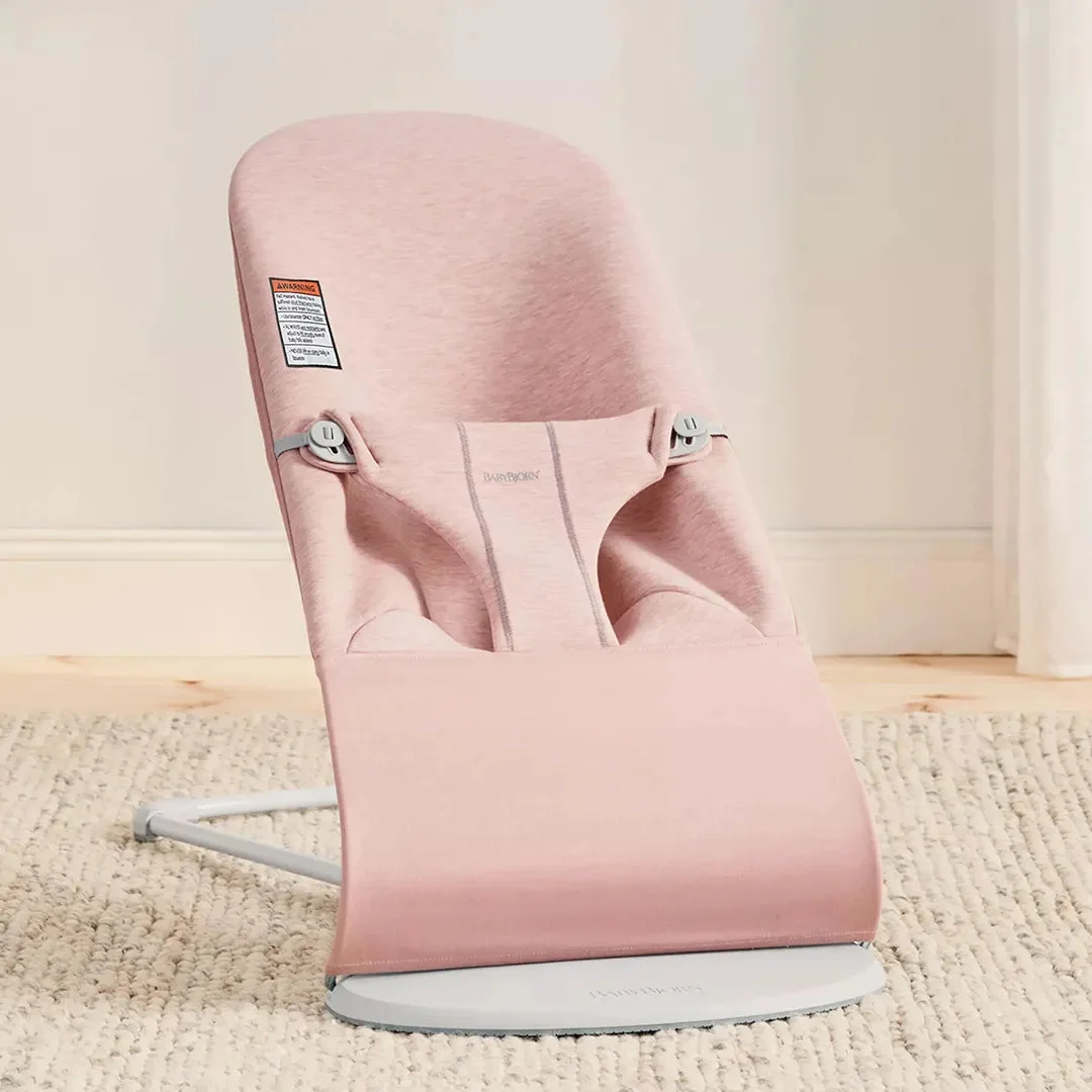 BabyBjörn Bouncer Bliss 3DJersey - Light pink (See description)