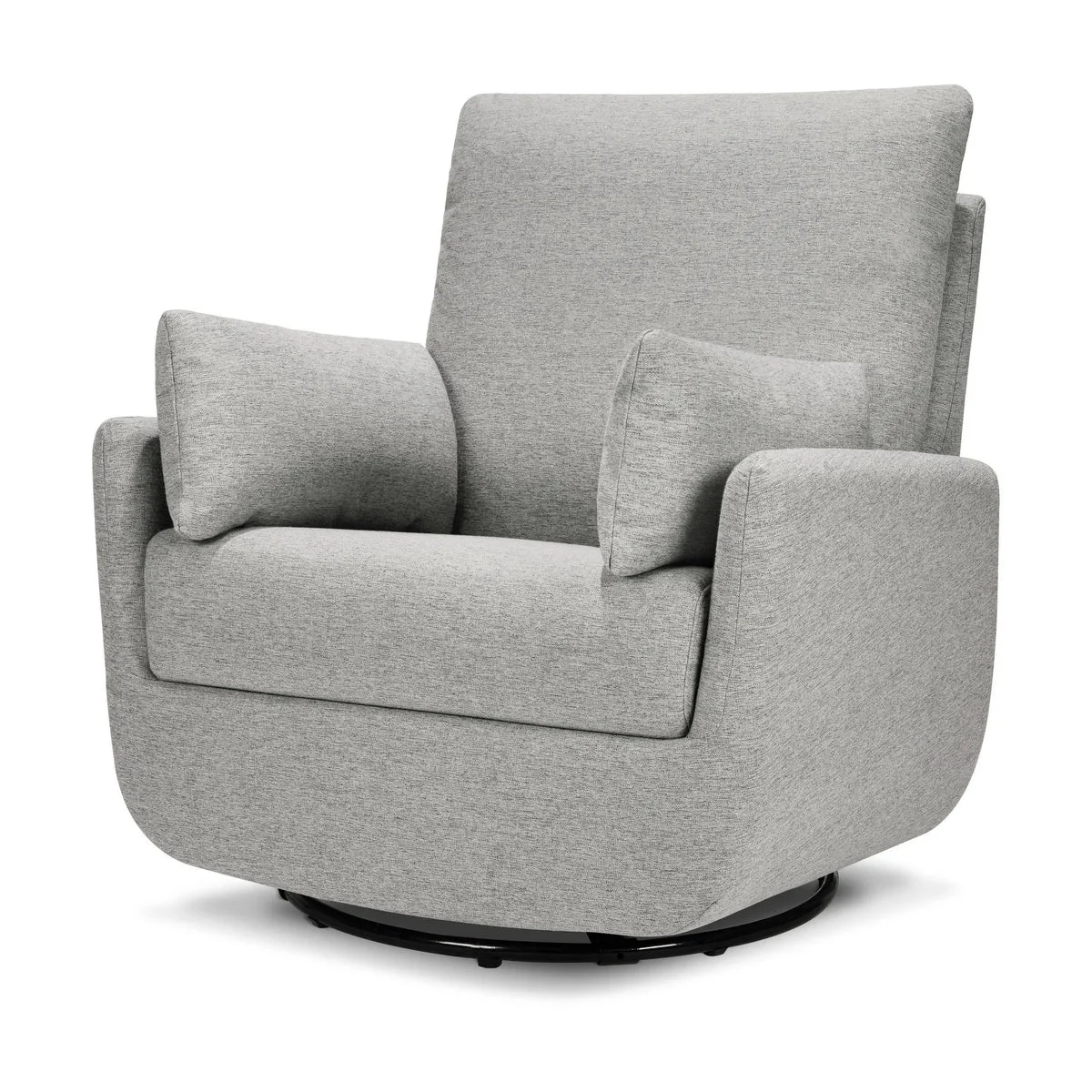 Davinci Juno Swivel Glider - Frost Gray
