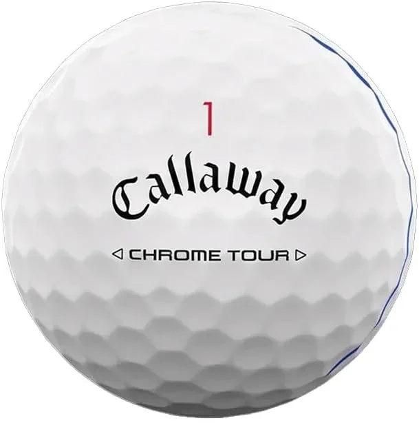 Callaway Chrome Tour White Golf Balls Triple Track 3 Pack