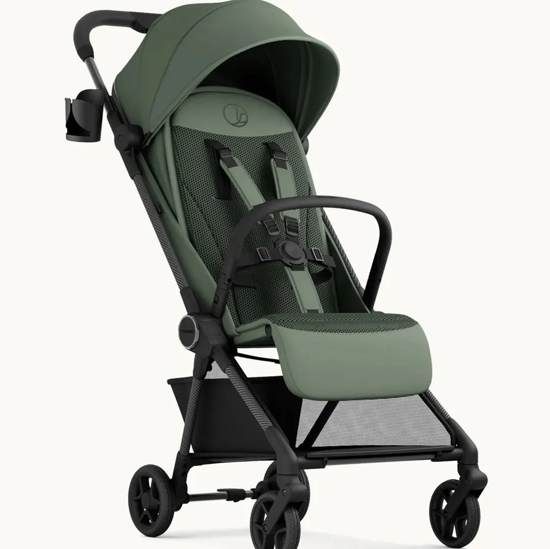 Mompush Nexis Carbon Travel Stroller, Ultra-Lightweight - Forest