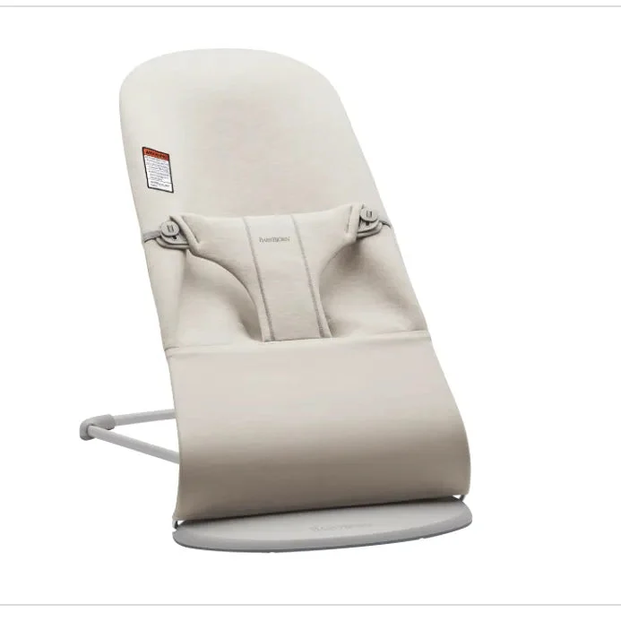 BabyBjörn Bouncer Bliss - Light Beige / 3D Jersey / Light Grey