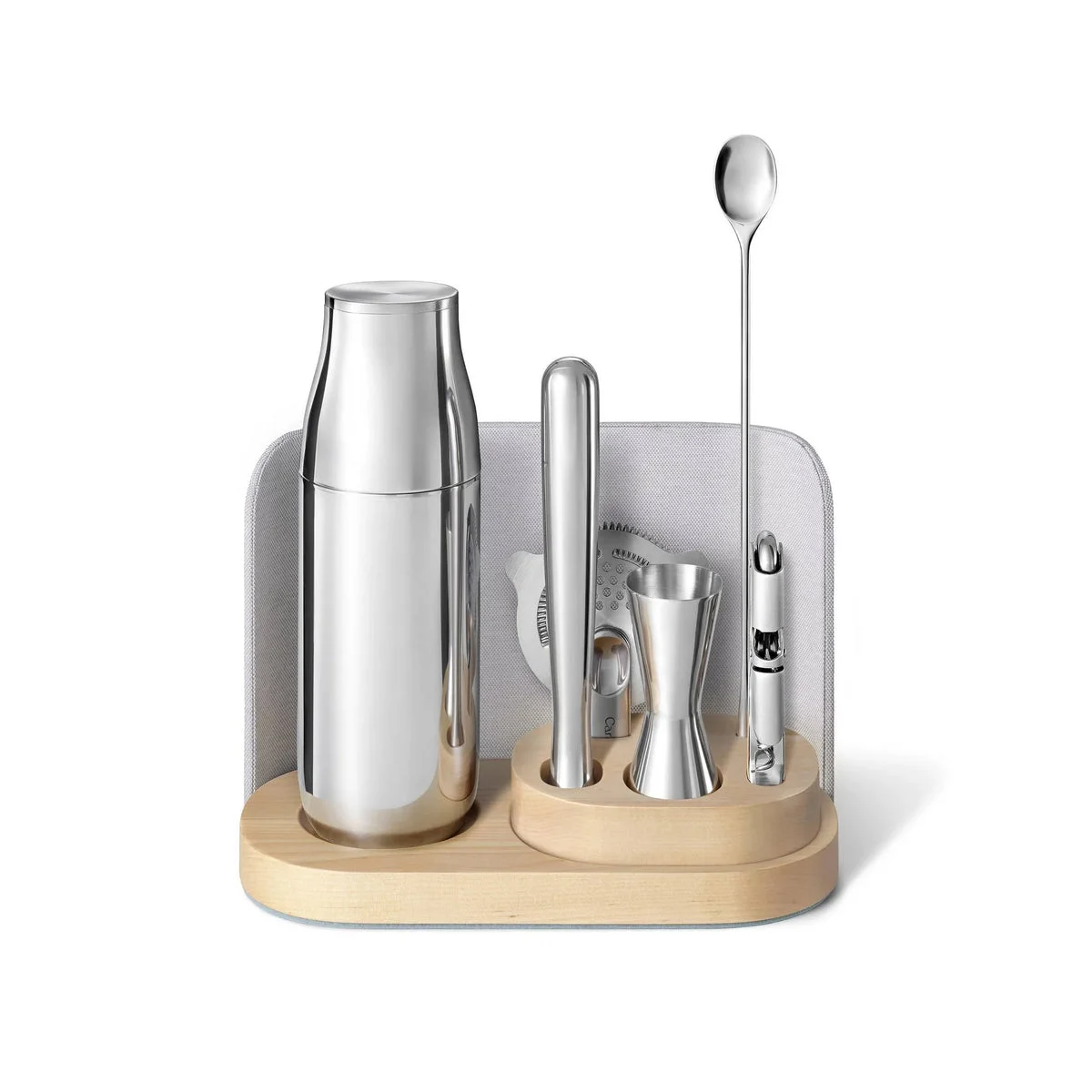 Caraway 9pc Bar Set with Storage - Gray