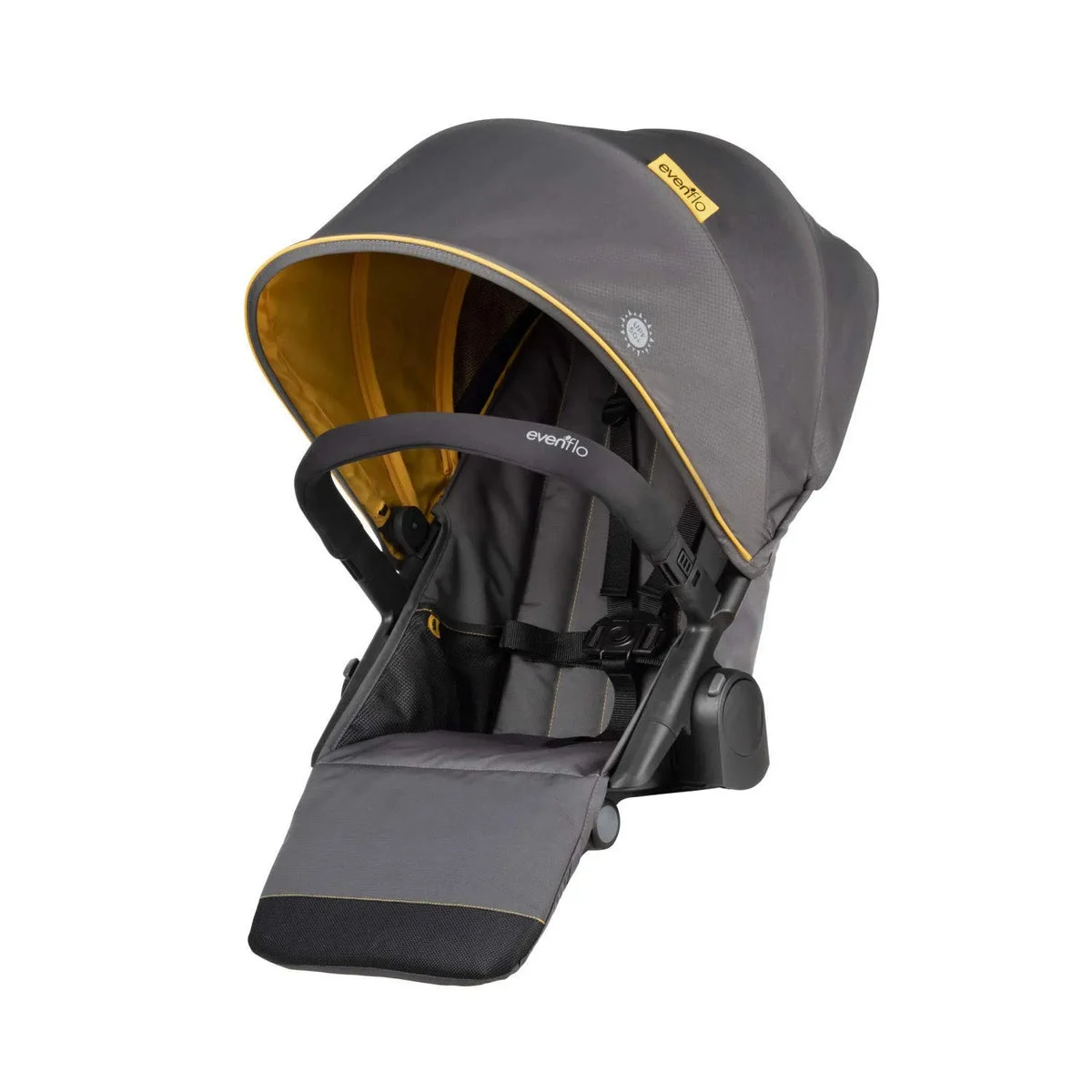 Evenflo Second Seat For Pivot Xplore Stroller Wagon - Adventurer Gray