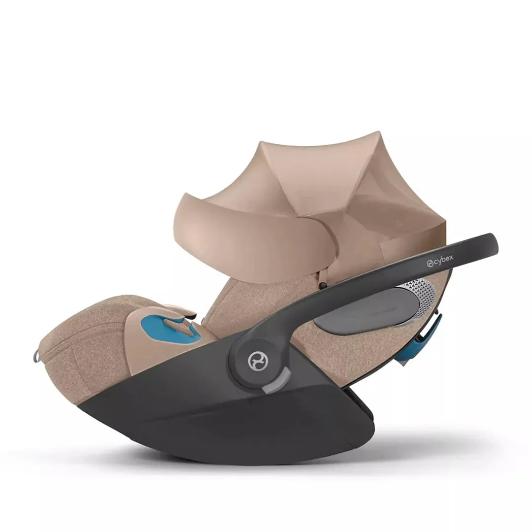 Cybex Cloud T Comfort Extend Infant Car Seat with SensorSafe - Beige