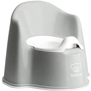 BabyBjörn Potty Chair - Gray/White