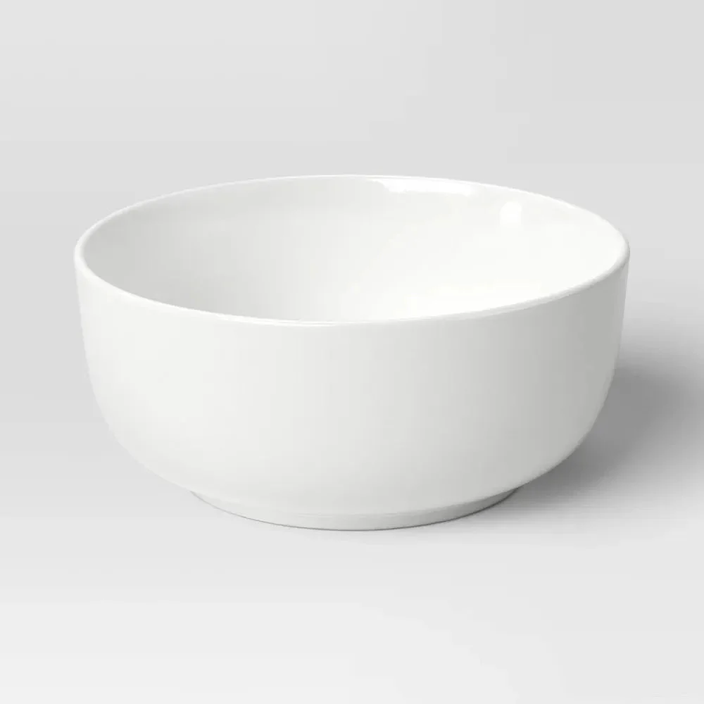 Threshold 137oz Porcelain Serving Bowl - White