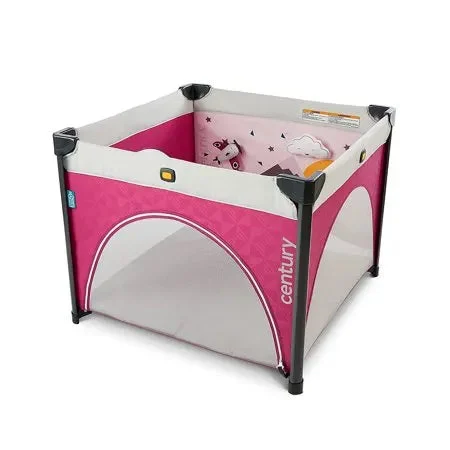 Century Baby Play On 2-in-1 Playard and Activity Center - Berry