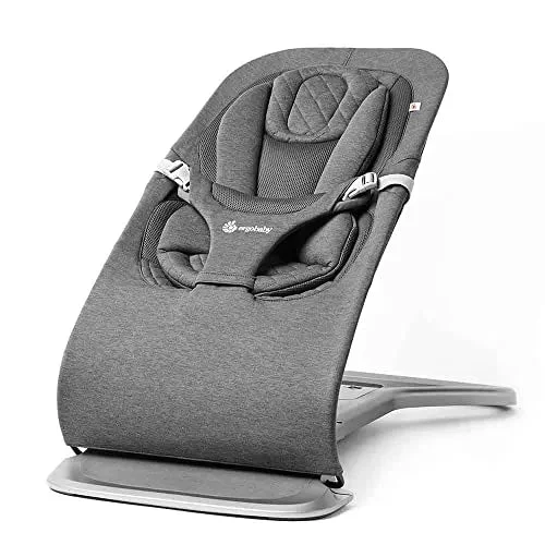 Ergobaby Evolve Baby Bouncer - Charcoal Grey