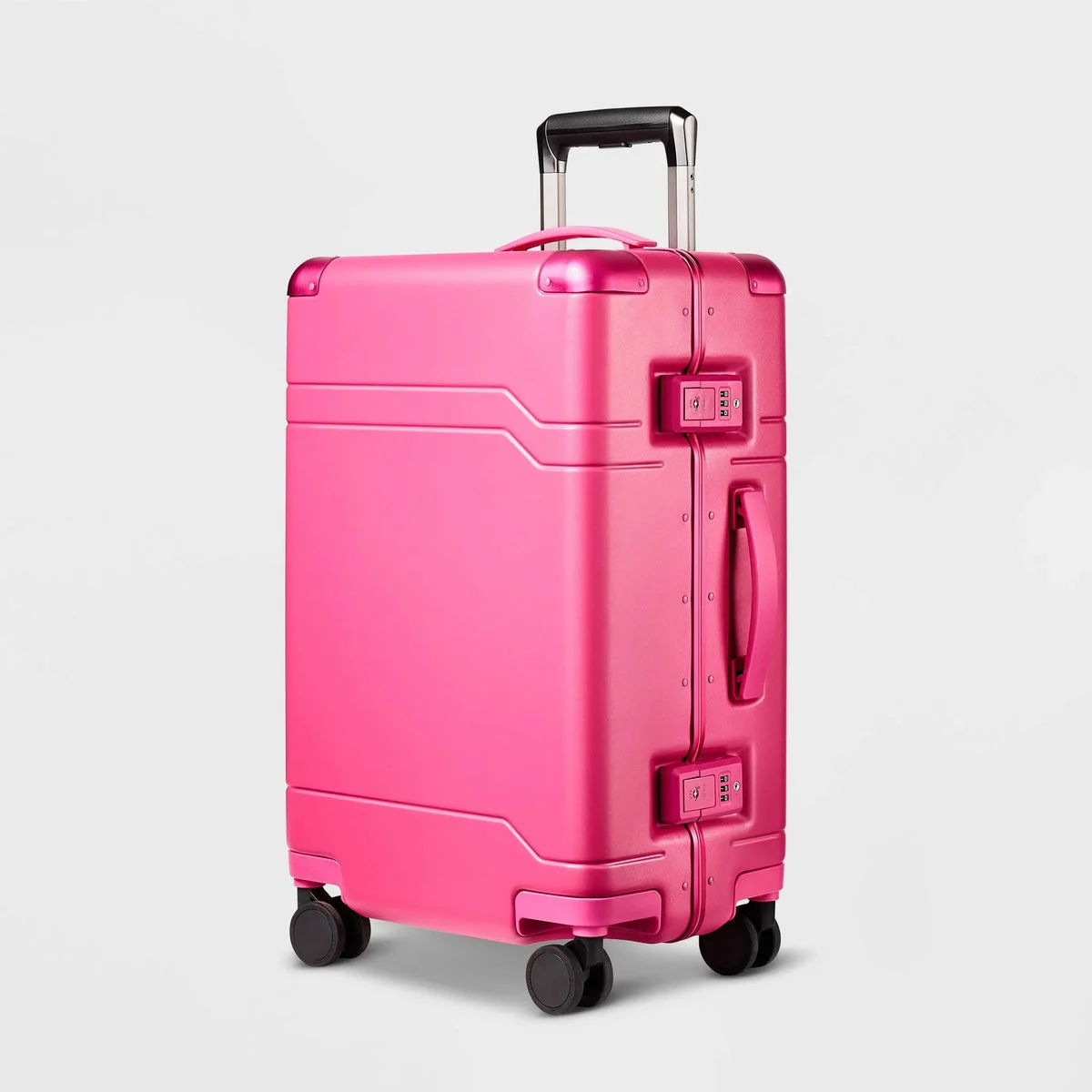 Open Story Hardside Carry-On Spinner Suitcase - Magenta