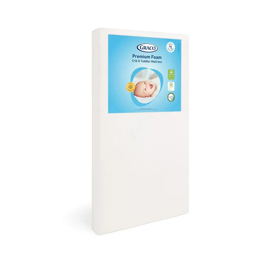 Graco Premium Foam Crib and Toddler Bed Mattress - Standard and Full Sized