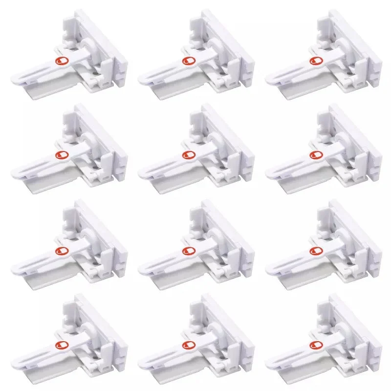 Safety 1st Secure-to-Explore Adhesive Locks - White - 12pk