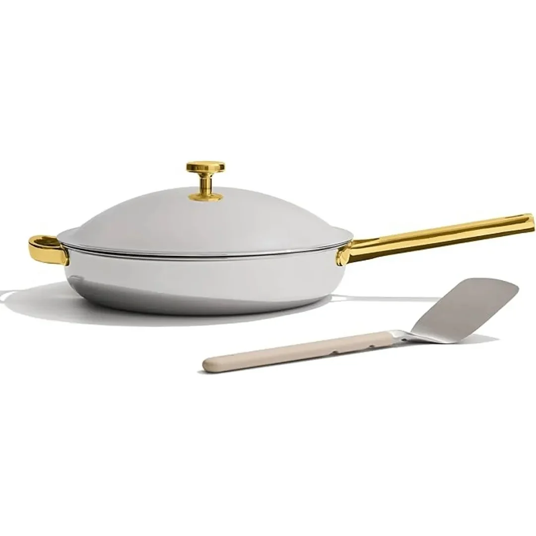 Our Place Titanium Large Always Pan Pro - Chrome/Gold