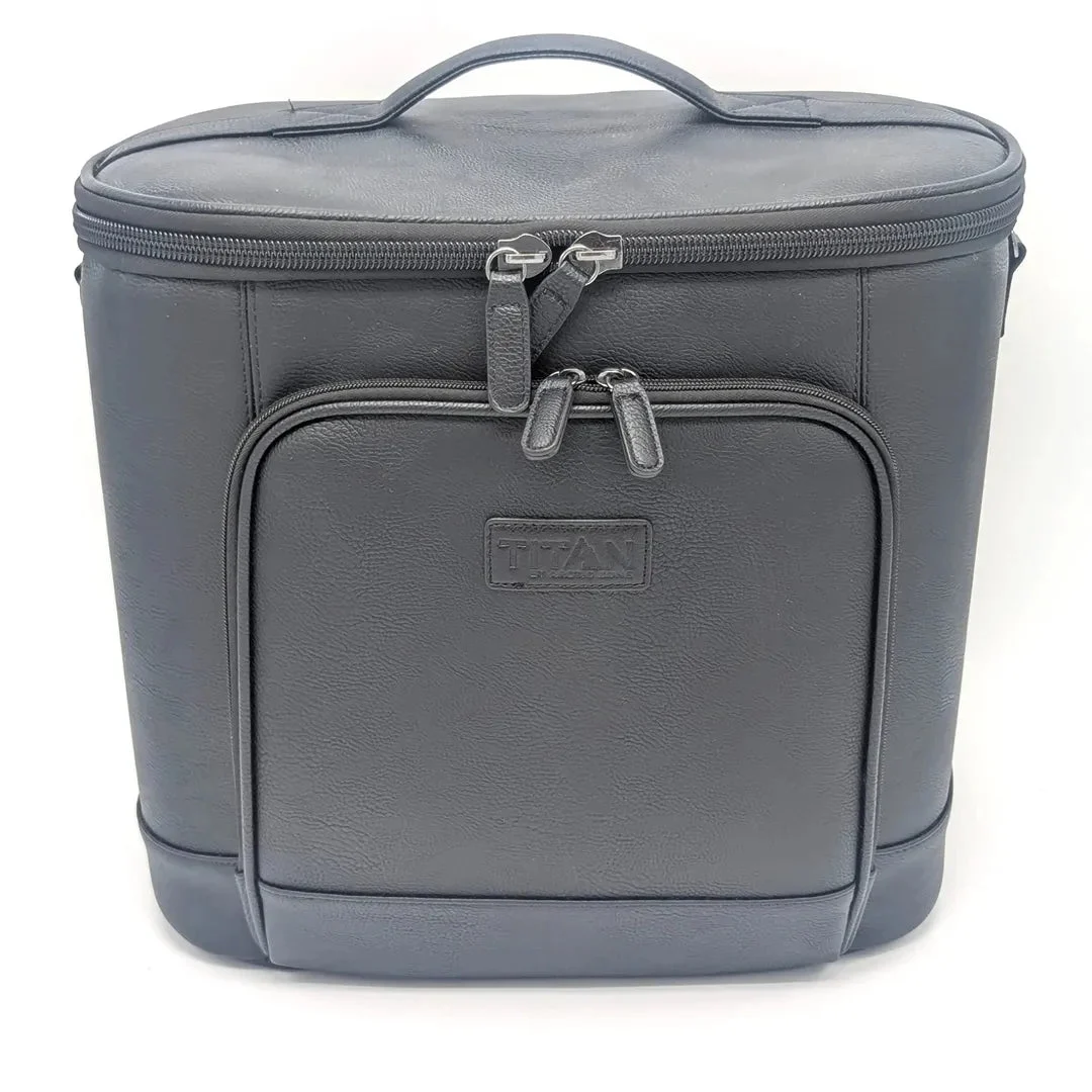 Titan Faux Leather Tote