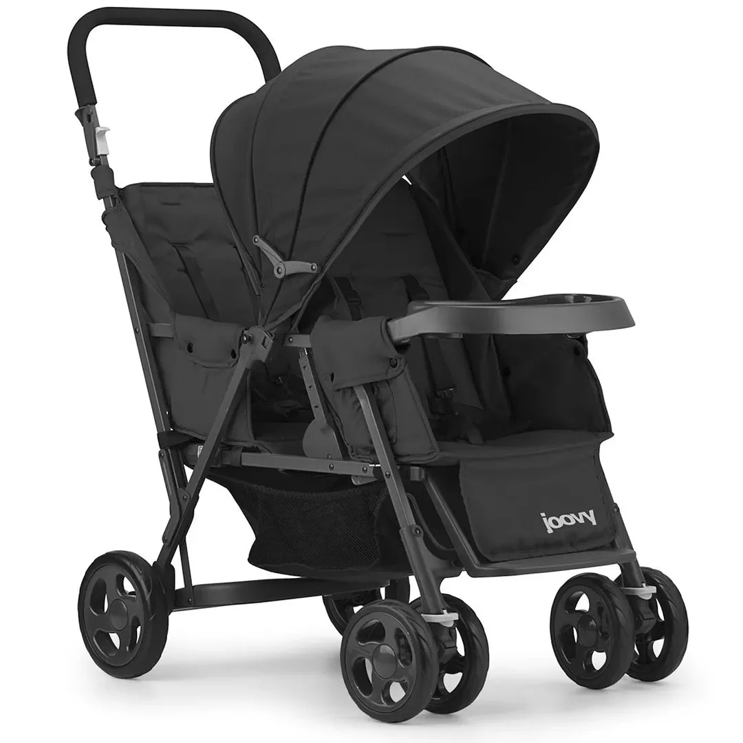Joovy Caboose Too Sit Stand Tandem Double Stroller - Black (See Description)