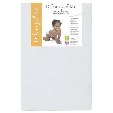 Dream On Me Holly Fiber Portable Mini Crib Mattress - 37