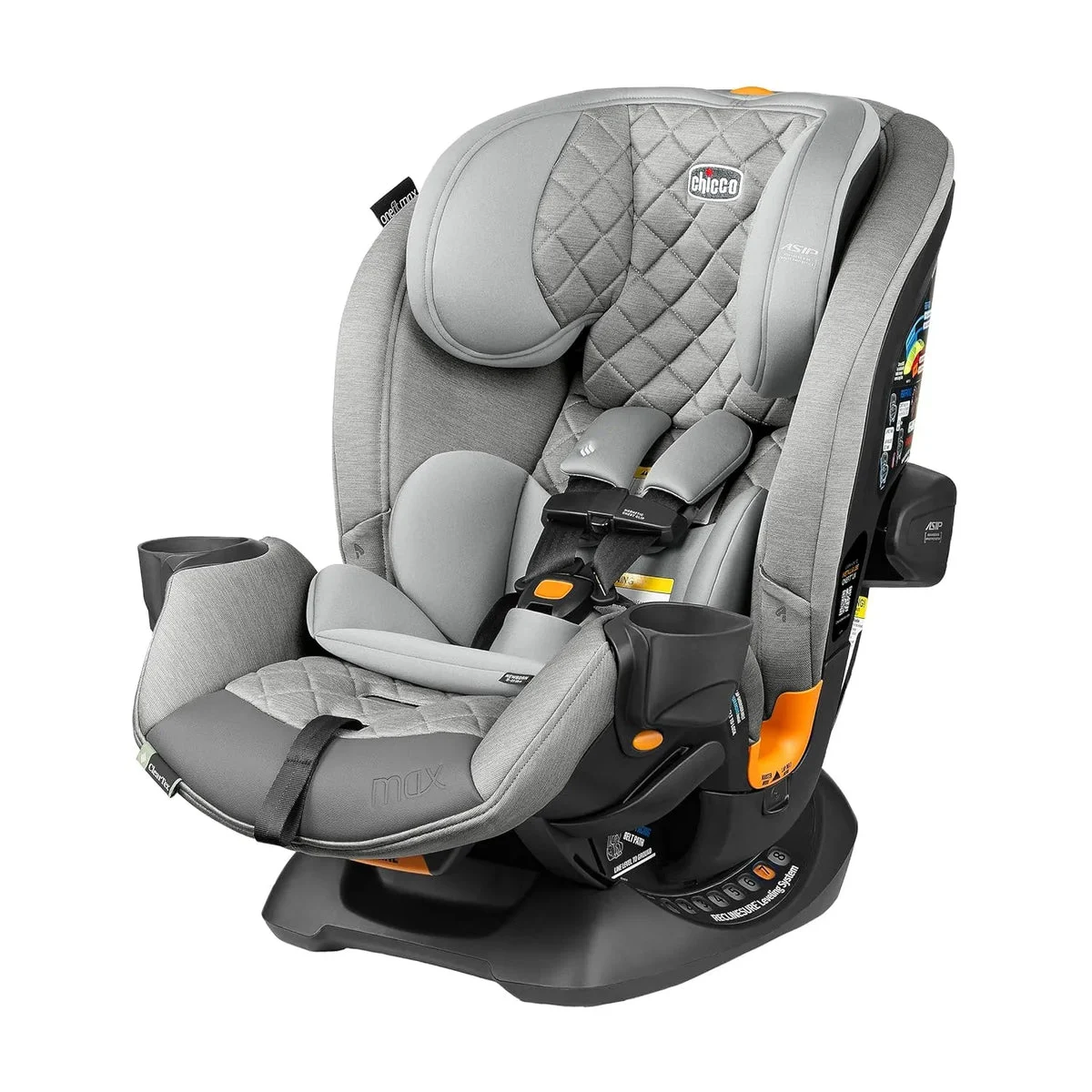Chicco OneFit Max ClearTex All-in-One Car Seat - Ash