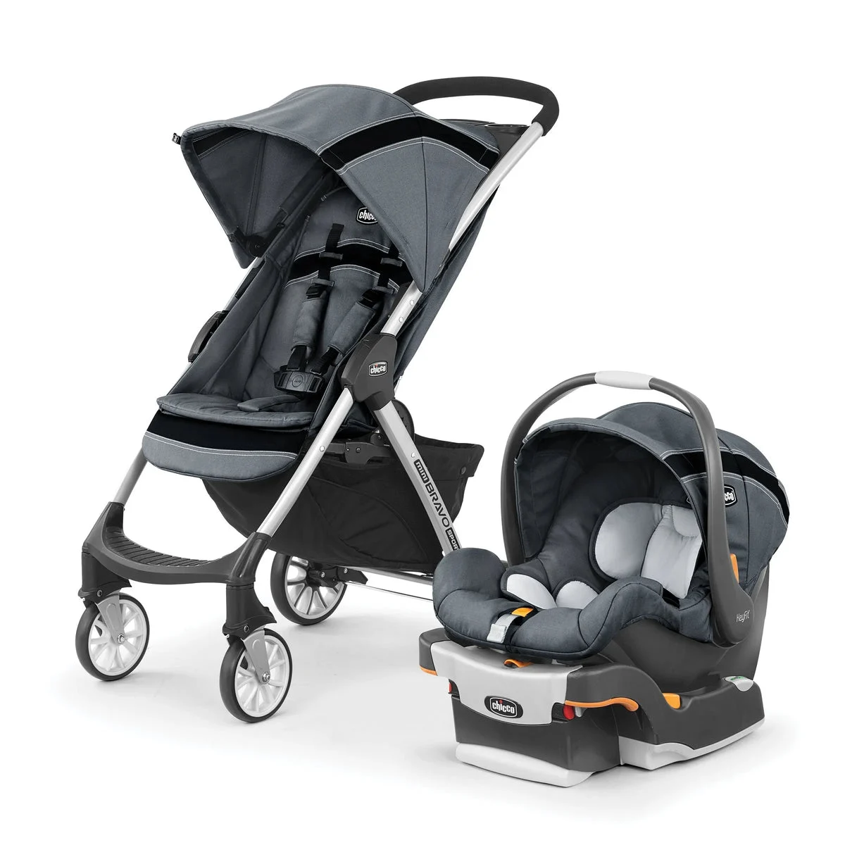 Chicco Mini Bravo Sport Travel System, Carbon Mini Bravo Sport Carbon