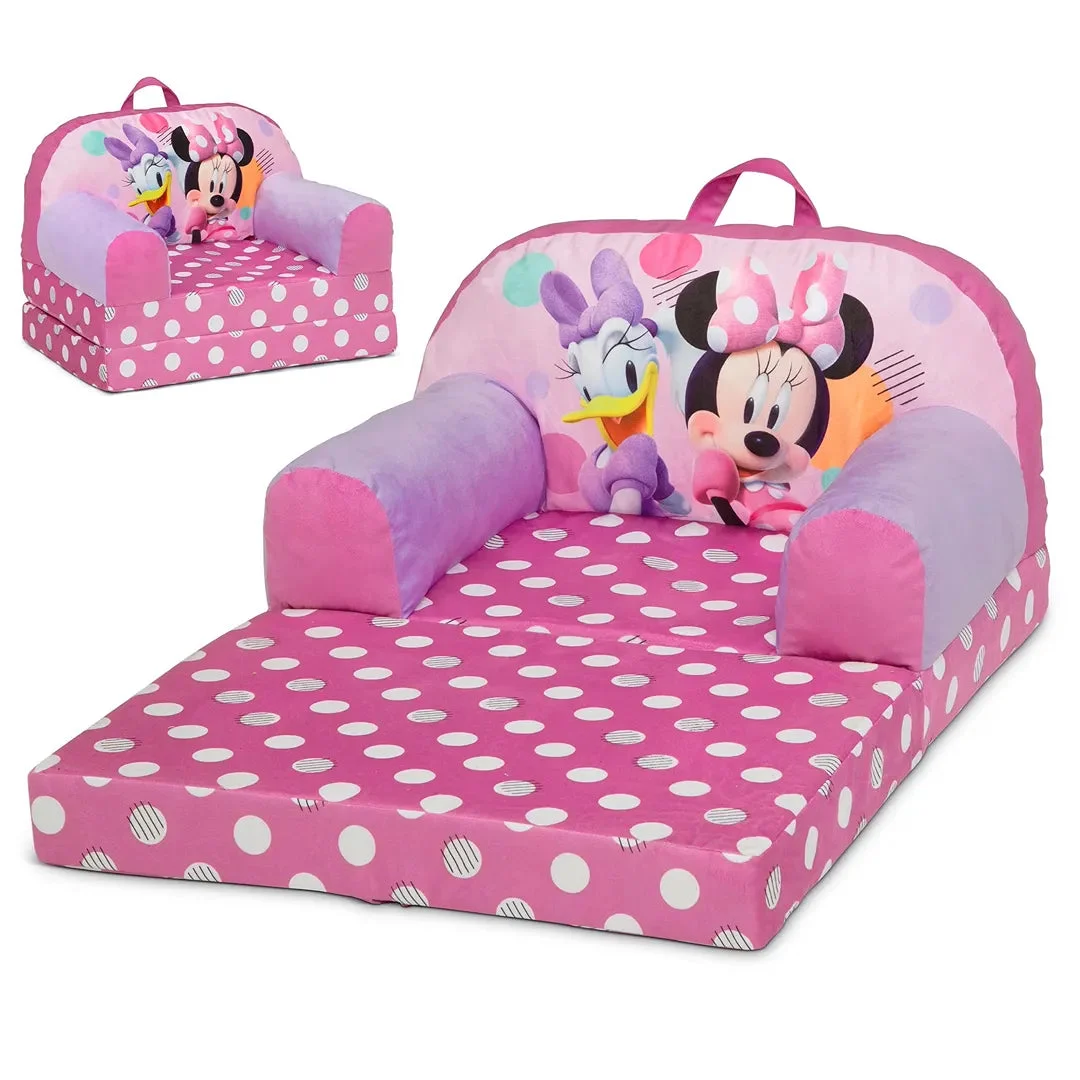 Delta Children Minnie Mouse Cozee Buddy Flip-Out Chair by Delta Children - Pink