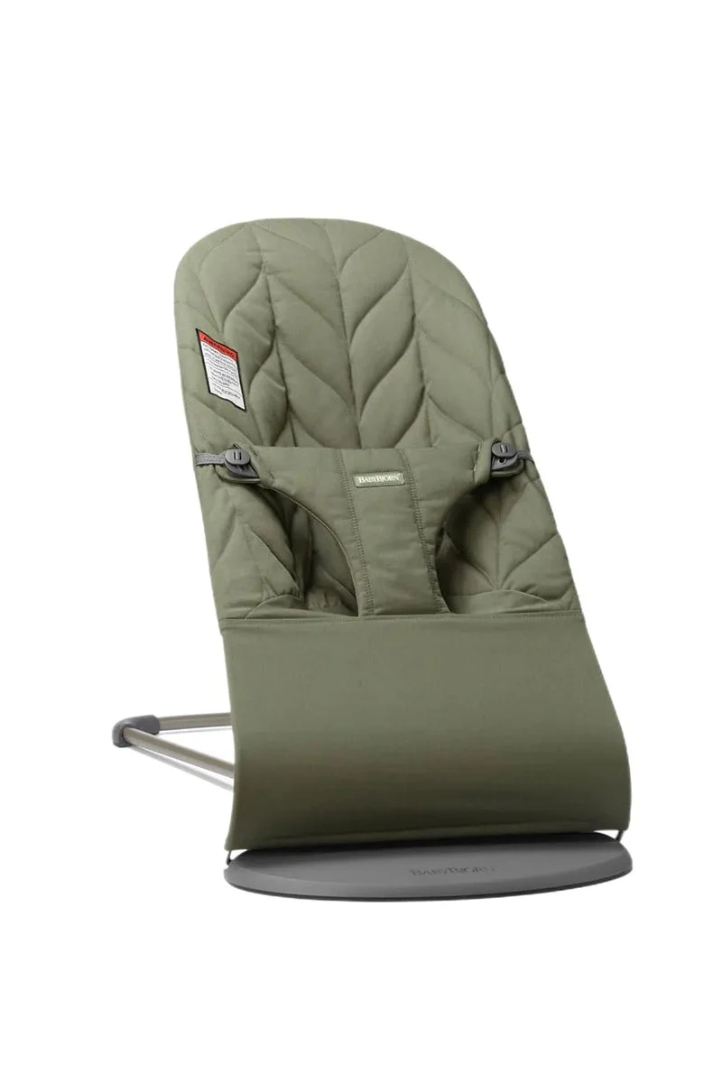 BabyBjörn Bouncer Bliss Woven Petal Quilt - Dark Green (See description)