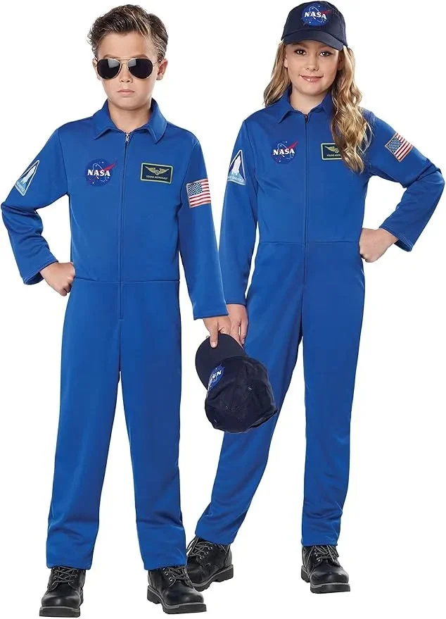 California Costumes Kids Jumpsuit Costume - NASA - X-Large