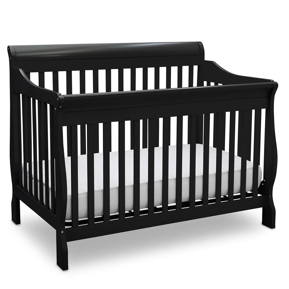 Delta Children Canton 4-in-1 Convertible Crib - Ebony